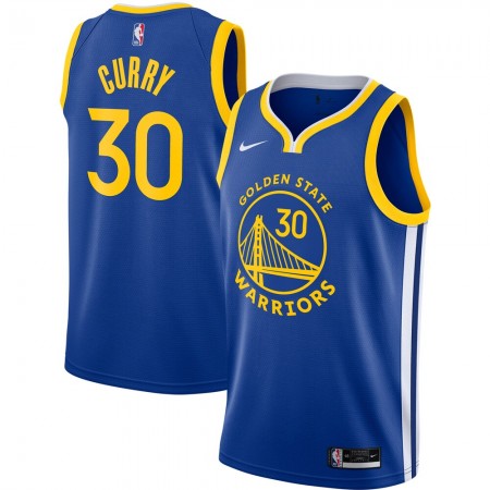Herren NBA Golden State Warriors Trikot Stephen Curry 30 Nike 2020-2021 Icon Edition Swingman